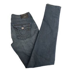 True Religion World Tour Jodie Women's Blue Jeans size 27